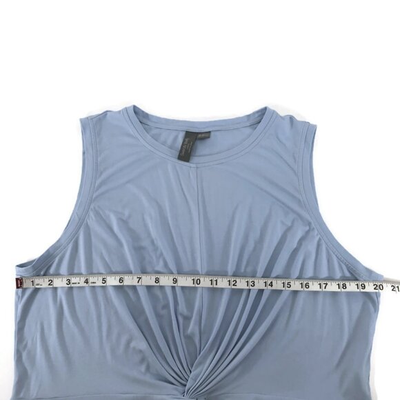 Sweaty Betty Tori Twist Tank Top Women's Plus Size 14 Blue Fitness Performance - Picture 7 of 13